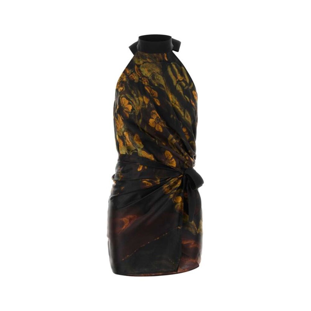 Dries Van Noten Women Printed Silk Carfys Top